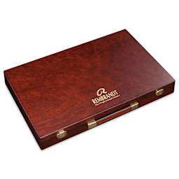 Rembrandt Soft Pastel Set - Set of 150, Assorted Colors, Wood Box