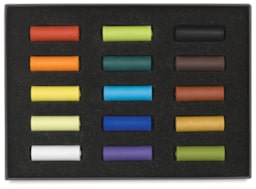 Rembrandt Soft Pastels Set of 15, Half-Sticks. In package.