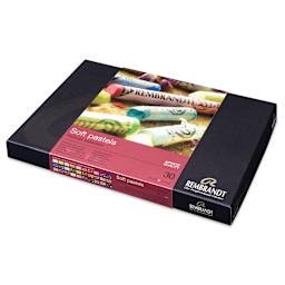 Rembrandt Soft Pastel Set - Set of 30, Portrait, packaging