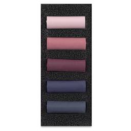 Rembrandt Soft Pastels Set of 5, Earth Reds, Half-Sticks. In package.