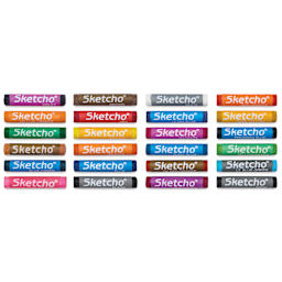 Prang Gallery Sketcho Oil Pastel Crayons - Assorted Colors, Set of 24