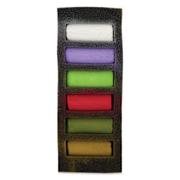 Sennelier Soft Pastels - Set of 6, Claude Monet, Half-Sticks, contents