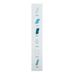 Sennelier Soft Pastels - Set of 6, Summer Sky, Half-Sticks (example of colors in the set)