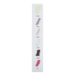 Sennelier Soft Pastels - Set of 6, Pale Skin Tones, Half-Sticks (example of included colors)