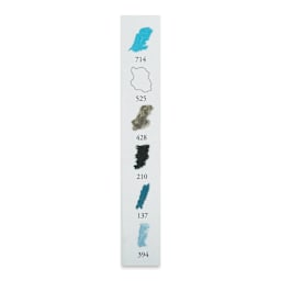 Sennelier Soft Pastels - Set of 6, Winter Landscape, Half-Sticks (example of included colors)