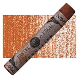 Sennelier Soft Pastel - Black Brown 005 pastel and swatch