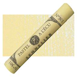 Sennelier Soft Pastel - Cadmium Yellow Light 301 pastel and swatch