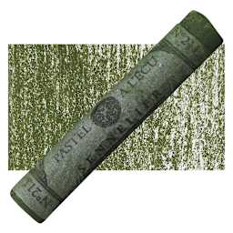 Sennelier Soft Pastel - Reseda Grey Green 211 pastel and swatch