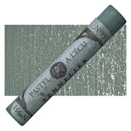 Sennelier Soft Pastel - Shale Green pastel and swatch