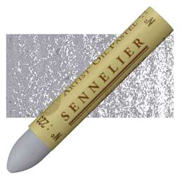 Sennelier Oil Pastel - Cold Gray oil pastel and swatch