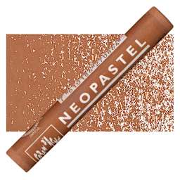 Caran d'Ache Neopastel - Cinnamon pastel and swatch