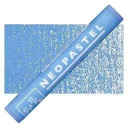 Caran d'Ache Neopastel - Light Blue pastel and swatch