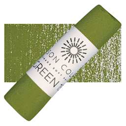 Unison Handmade Pastel - Green 15 pastel and swatch