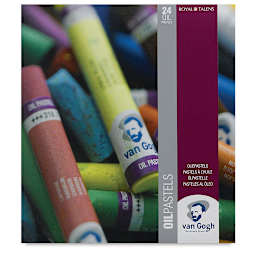 Van Gogh Oil Pastel Set - Assorted Colors, Set of 24 (front of package)
