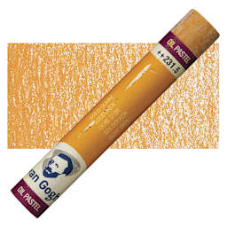 Van Gogh Oil Pastel - Gold Ochre 231.5 oil pastel and swatch