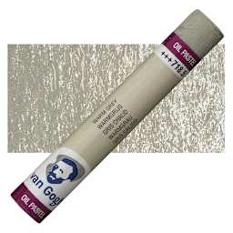 Van Gogh Oil Pastel - Warm Gray 718.5 oil pastel and swatch