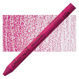 Caran d'Ache Neocolor I Wax Pastel - Purple pastel and swatch