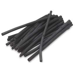 Coates Premium Artist's Willow Charcoal - Medium, Box of 25, contents