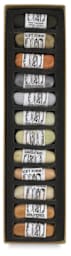Metallics, Set of 12 Pastels in Tray