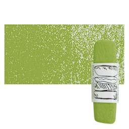 Townsend Artists' Soft Form Pastel - Cadmium Yellow Green (Dark) pastel and swatch