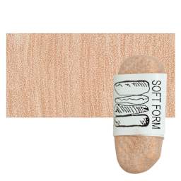 Townsend Artists' Soft Form Pastel - Metallic Red Gold 604 pastel and swatch