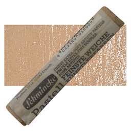 Schmincke Soft Pastel - Burnt Umber M pastel and swatch