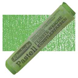 Schmincke Soft Pastel - May Green D pastel and swatch