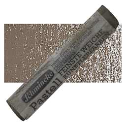 Schmincke Soft Pastel - Neutral Gray F pastel and swatch
