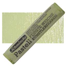 Schmincke Soft Pastel - Olive Green 1 M pastel and swatch