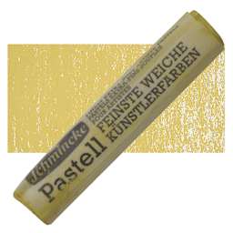 Schmincke Soft Pastel - Olive Ochre Deep H pastel and swatch