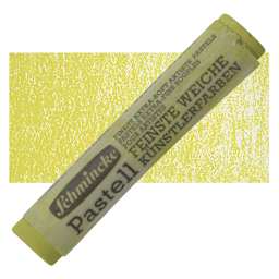 Schmincke Soft Pastel - Permanent Yellow 1 Lemon B pastel and swatch