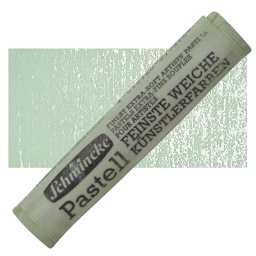 Schmincke Soft Pastel - Verona Green O pastel and swatch