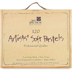 Art Spectrum Artists' Soft Pastel Set - Assorted Colors, Set of 120