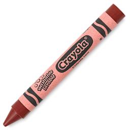 Crayola Large Size Crayons - Single Large Red Crayon shown at angle