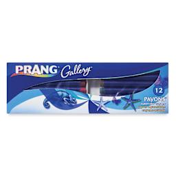 Prang Payons Watercolor Crayons - Set of 12, front of packaging