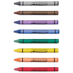 Prang Soy-Based Crayons - Set of 8, out of the packaging