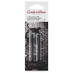 Conté à Paris Sketching Pastel Carrés - Pierre Noire, B, Pack of 2