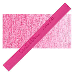 Conté à Paris Colour Pastel Carré - Cyclamen 41, Single Carré and swatch