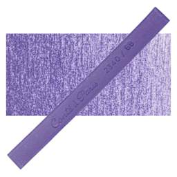 Conté à Paris Colour Pastel Carré - Blue Violet 68, Single Carré and swatch