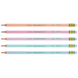 Dixon Ticonderoga Pencils - Box of 150, Pastel, Pre-Sharpened, included colors