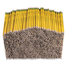 Dixon Ticonderoga Pencils - Box of 1000, Yellow, Pre-Sharpened, out of packaging