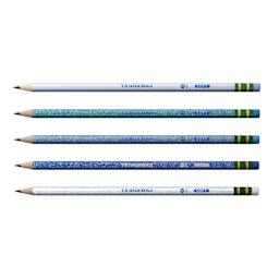 Dixon Ticonderoga Pencils - Box of 150, Arctic Blues, Pre-Sharpened, included colors