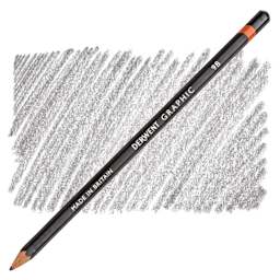 Derwent Graphic Pencil - Hardness 9B pencil and swatch