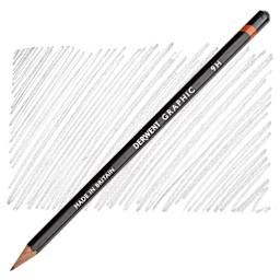 Derwent Graphic Pencil - Hardness 9H, pencil and swatch