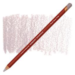 Derwent Drawing Pencil - Fossil Grey pencil and swatch