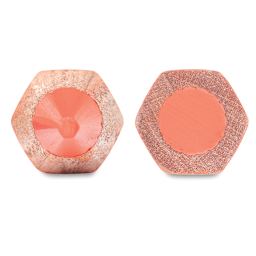 Jolly X-Big Colored Pencils - Cross cut comparison of 2 orange pencils
