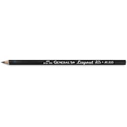 General's Layout Pencil - Single pencil shown horizontally
