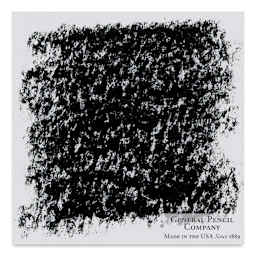 General's Charcoal Pencil - Black, 4B swatch