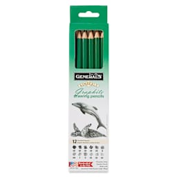 General's Kimberly Graphite Pencils Set - Drawing Pencils, Pkg of 12, front of the packaging