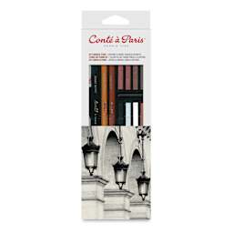 Conté à Paris Sketching Set - Set of 18, front of packaging